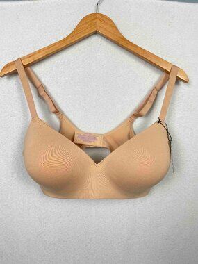 Tommy John NWT Cool Cotton Lightly Lined Wireless Bra Womens Size 38D